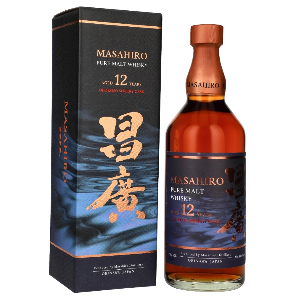 Masahiro 12 YO Pure Malt Whisky Oloroso Sherry Cask