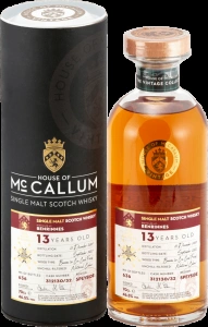 Mccallum Benrinnes 13 YO The Auld Alliance