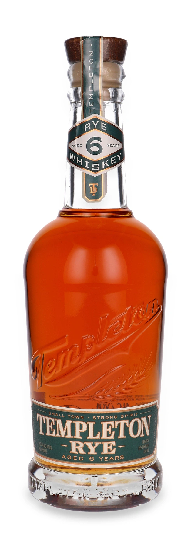 Templeton Rye 6 YO Templeton Straight Rye Whiskey