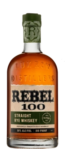 Rebel 100 Straight Rye Whiskey