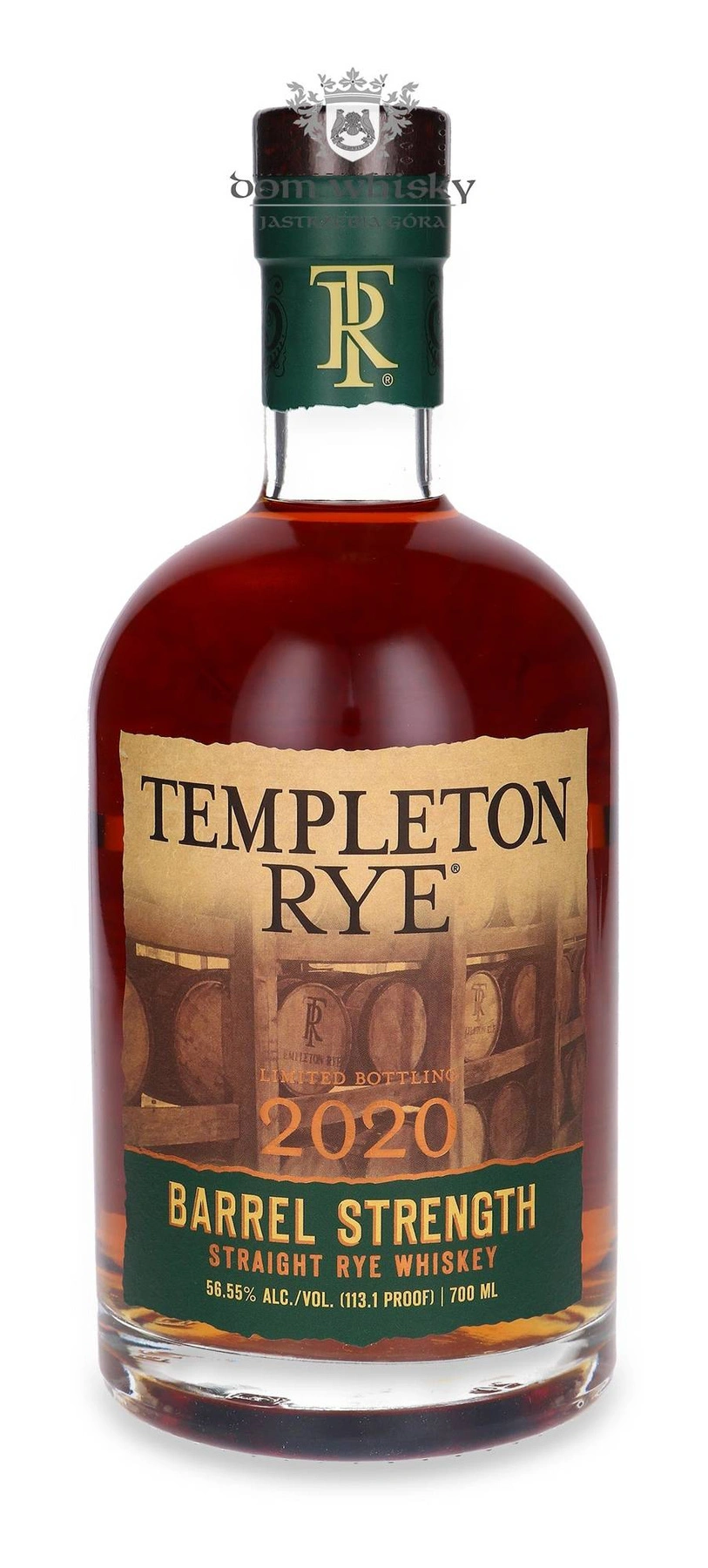 Templeton Rye Templeton Barrel Strength Straight Rye Whiskey (2020 Release)