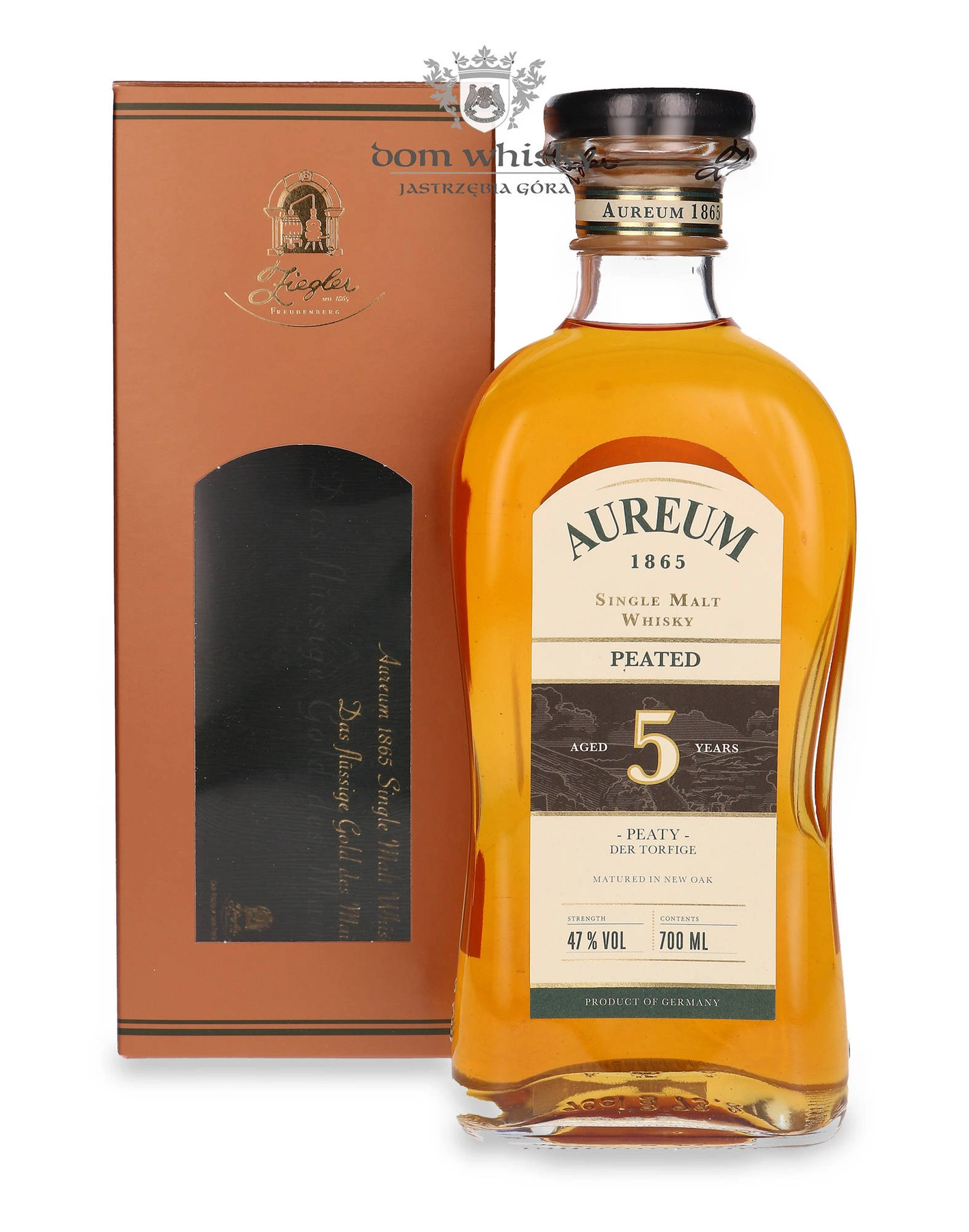 Brennerei Ziegler 5 YO Aureum 1865 Peated