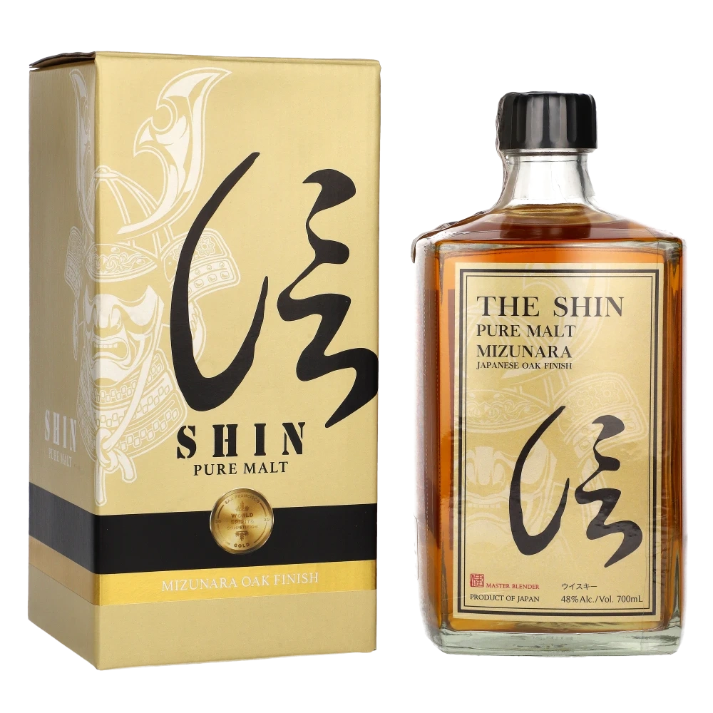 Shinobu Distillery The Shin Pure Malt Mizunara Oak Finish