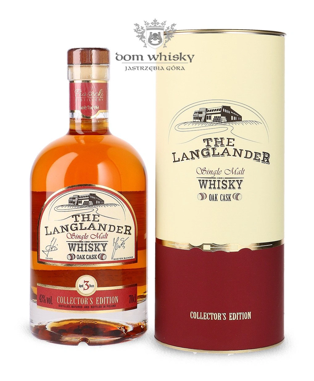 Destylarnia Piasecki The Langlander Single Malt Whisky Oak Cask
