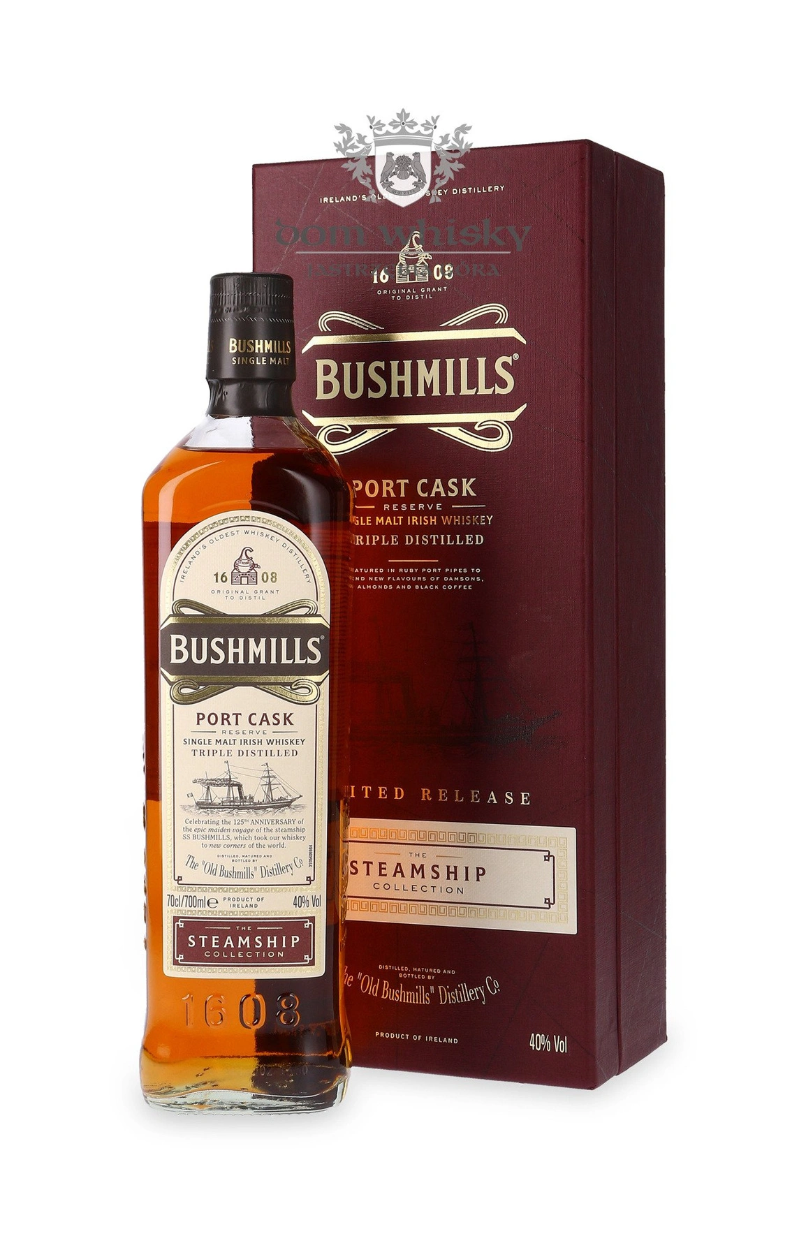 Bushmills Port Cask Reserve The Steamship Collection