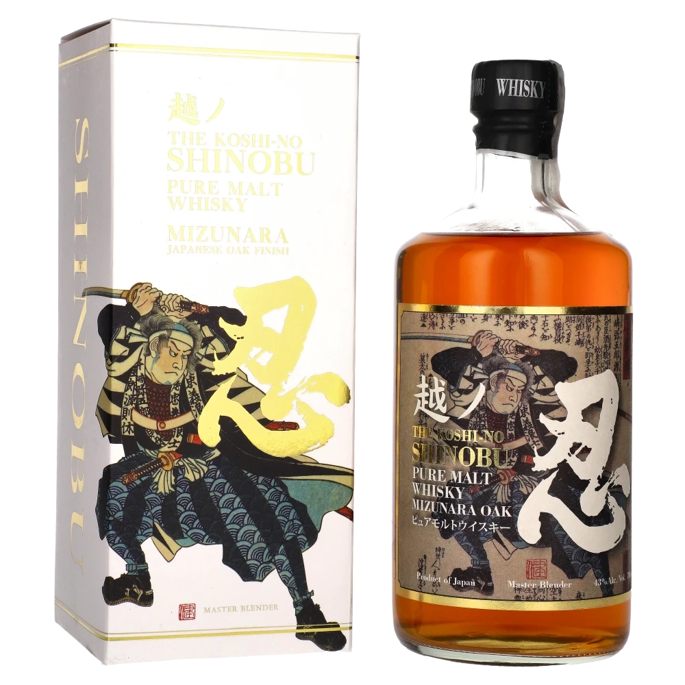 Shinobu Distillery The Koshi-No Shinobu Pure Malt Whisky Mizunara Oak