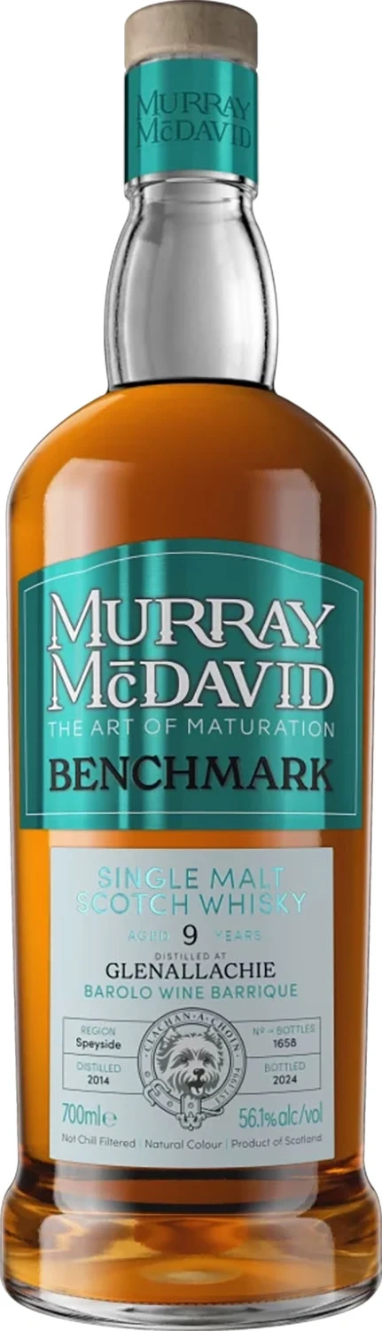 Mmd Glenallachie 9 YO Barolo Wine