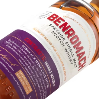 Benromach Contrasts: Bordeaux Wine Cask