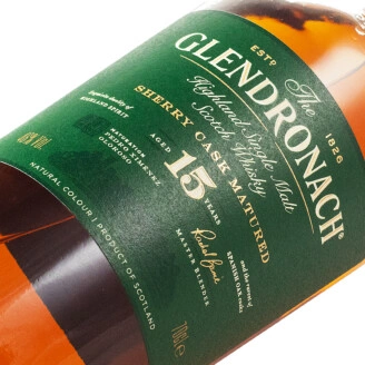Glendronach 15 YO PX Oloroso Sherry Cask Matured
