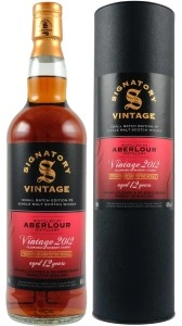 Signatory Vintage 12 YO Signatory Aberlour 2012 Small Batch #10