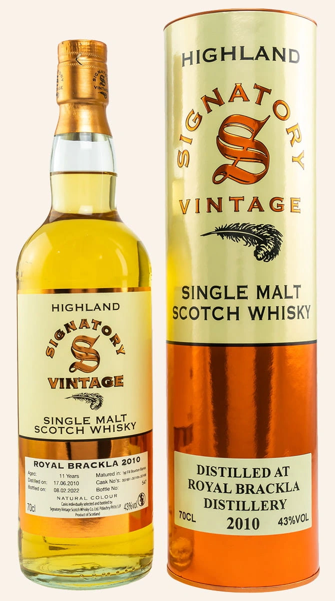Signatory Vintage 11 YO Signatory Royal Brackla 2010 86 Proof
