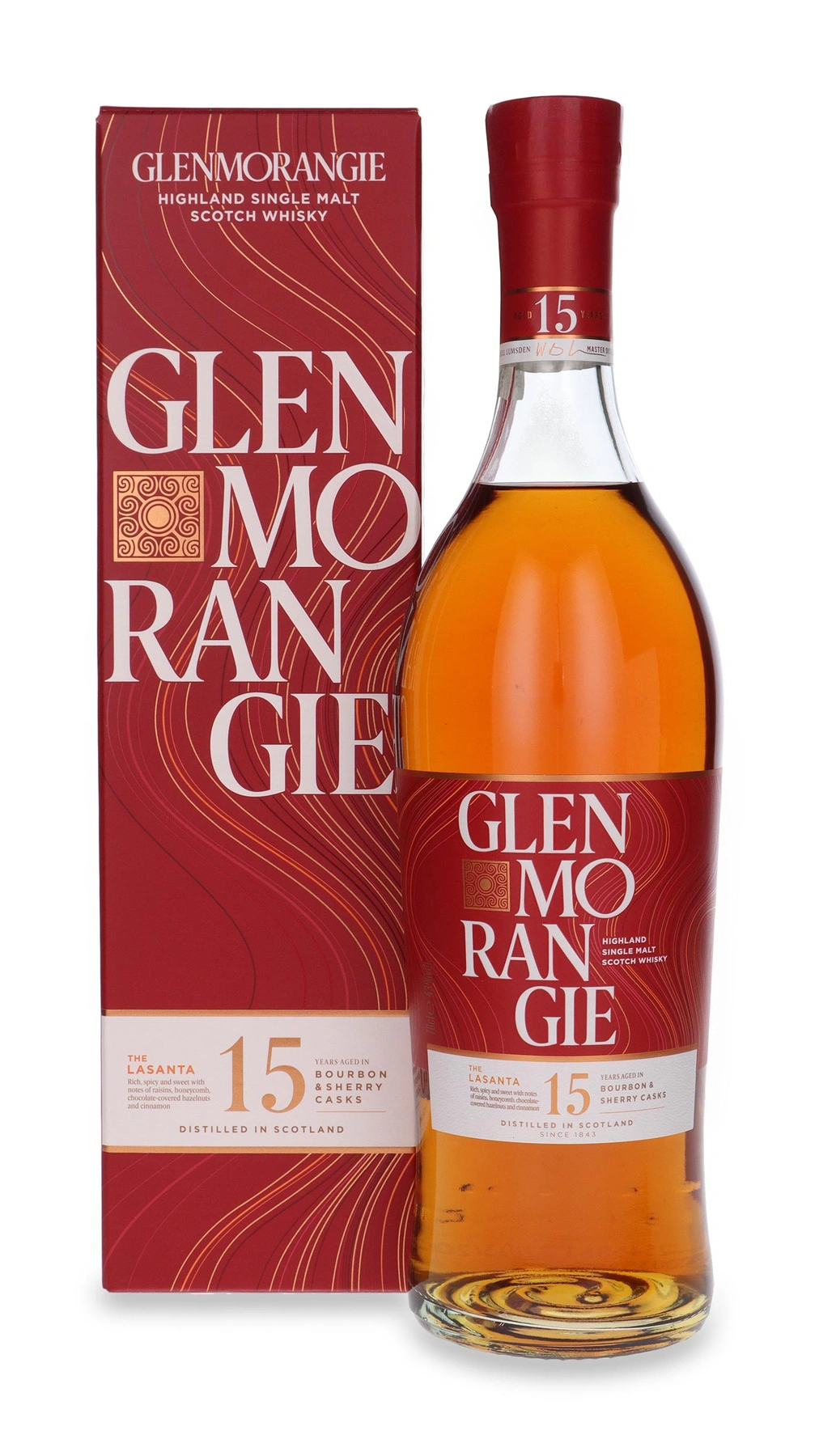 Glenmorangie 15 YO Lasanta , Bourbon & Sherry Casks