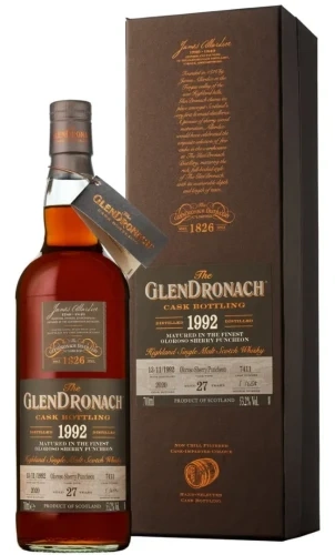 Glendronach 27 YO 1992 Oloroso Sjerru Puncheon