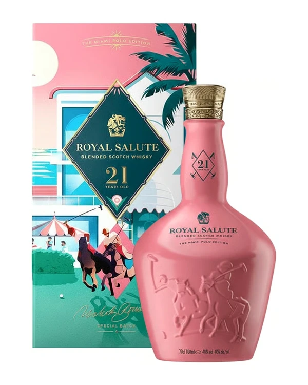 Royal Salute 21 YO Miami Polo Edition Box
