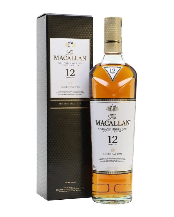 Macallan 12 YO Sherry Oak Cask