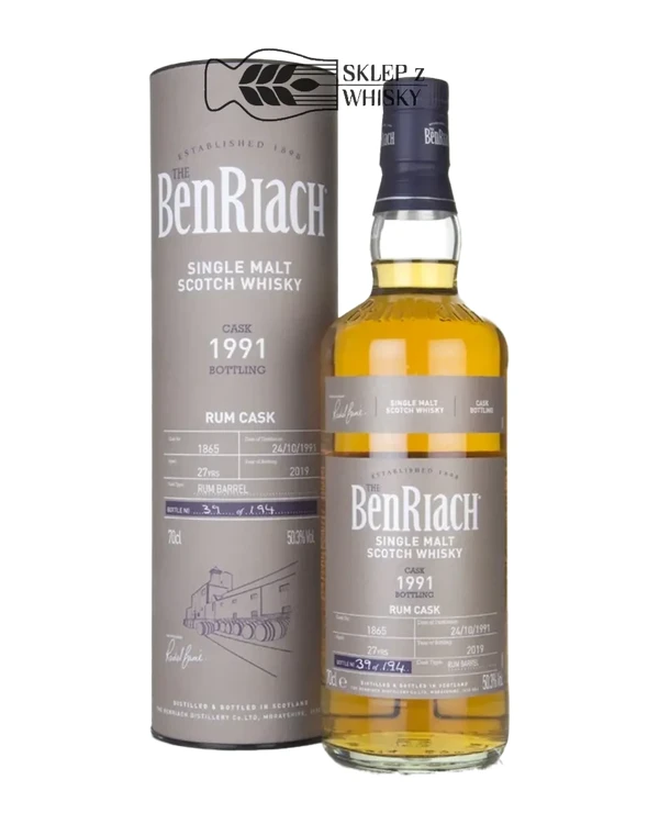 Benriach 27 YO 1991 Batch 16 Rum Cask
