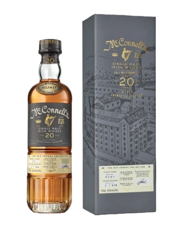McConnell's 20 YO Mcconnells Port Cask Finished Single Cask Irish Whisky