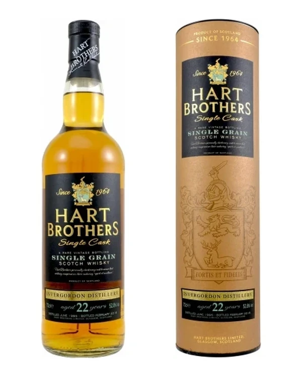 Hart Brothers 22 YO North British 1995 Bott 2018 Single Grain Whisky