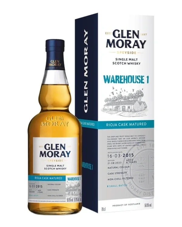 Glen Moray Warehouse 1 Rioja Cask Speyside Sm Whisky