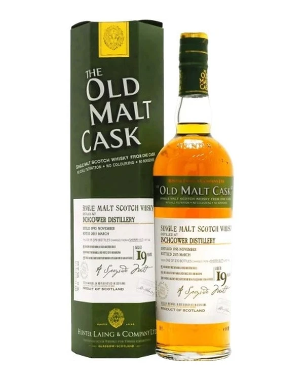 Hunter Laing 19 YO Old Malt Cask Inchgower