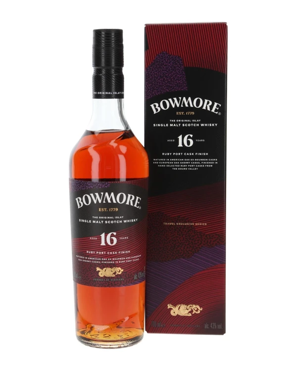 Bowmore 16 YO Ruby Port Cask Finish