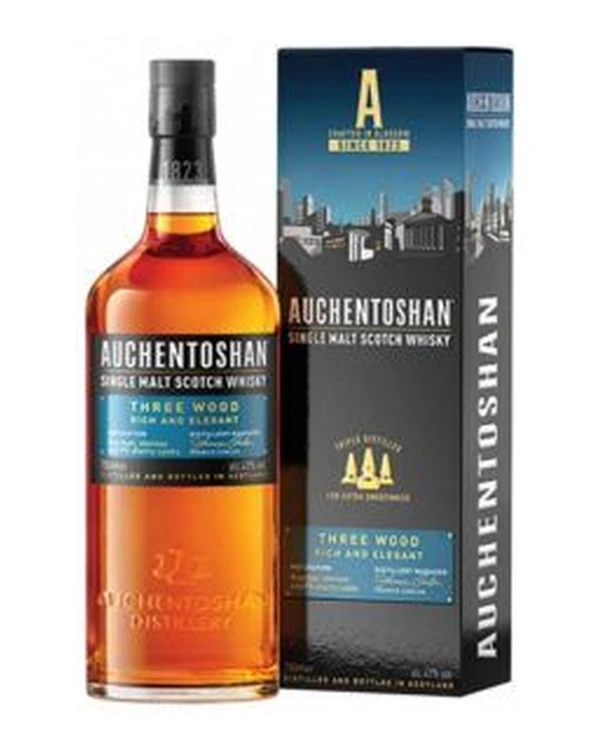Auchentoshan Three Wood Rich And Elegant