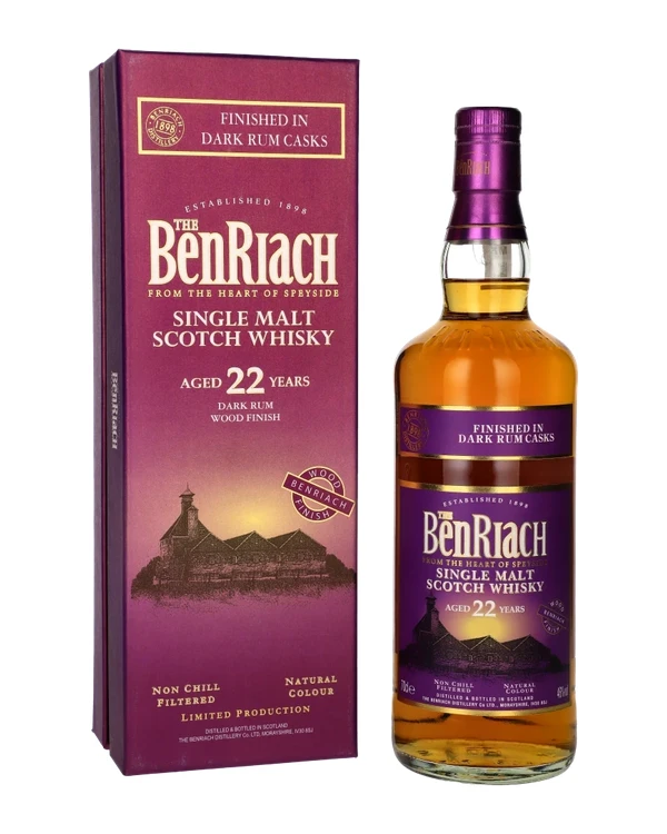Benriach 22 YO Dark Rum Finish