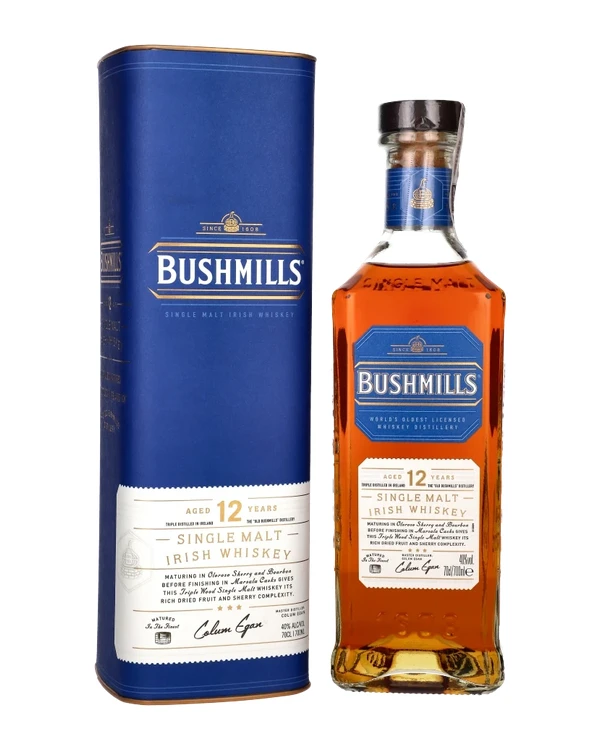 Bushmills 12 YO Single Malt Aged In Three Woods