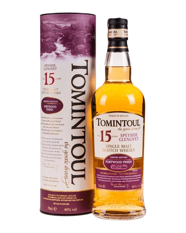 Tomintoul 15 YO Portwood Finish