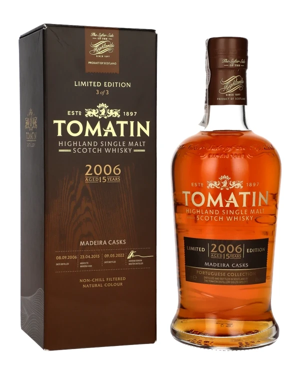 Tomatin 15 YO Portuguese Collection Madeira Casks
