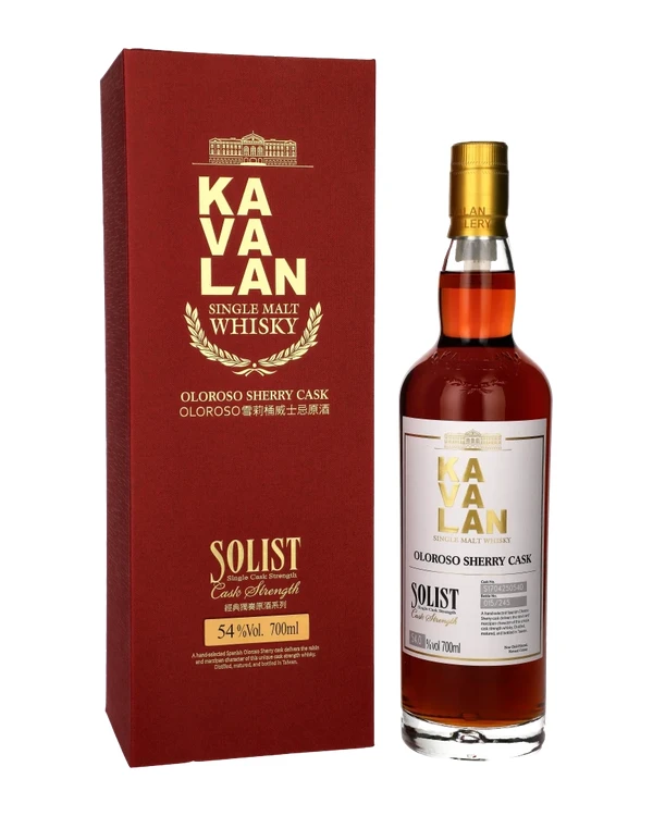 Kavalan Solist Oloroso Sherry Single Cask Strength