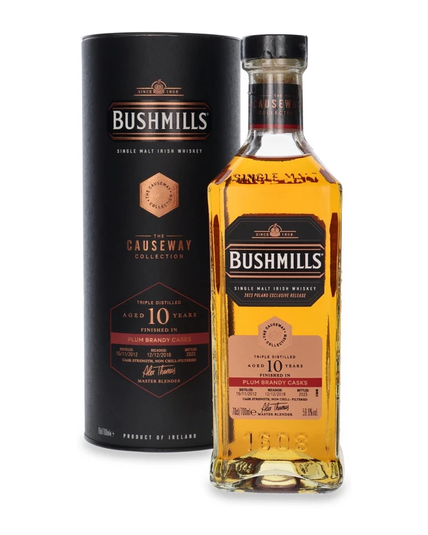 Bushmills 10 YO (D.2012, B.2023) Causeway Collection
