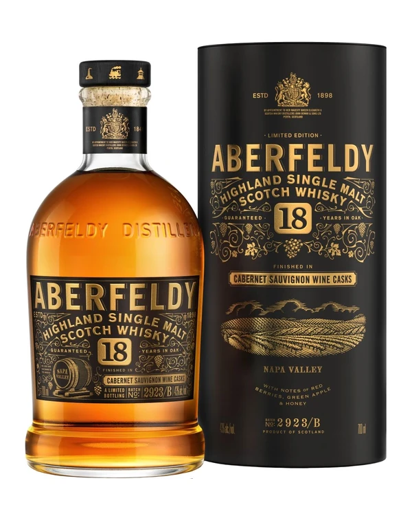 Aberfeldy 18 YO Napa Valley Red Wine Cask