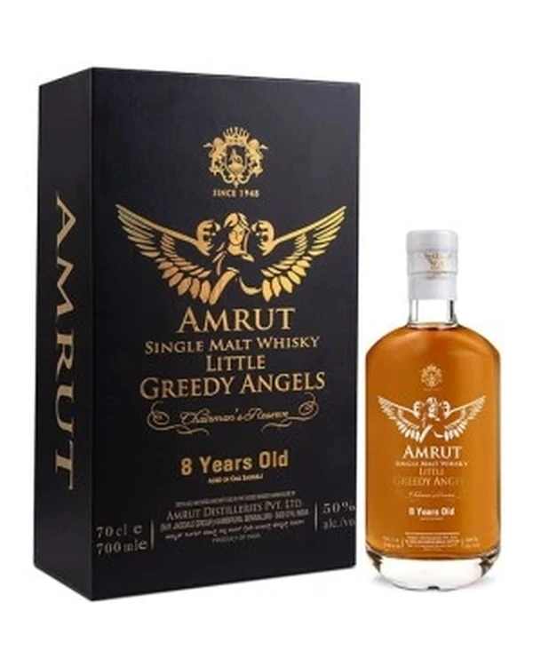 Amrut 8 YO Little Greedy Angels 2022 (Uszkodzony Kartonik)