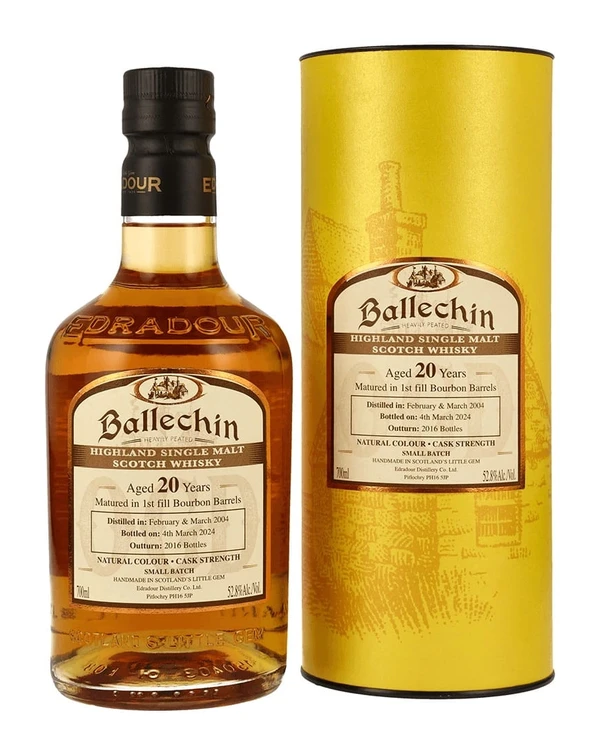 Ballechin 20 YO 2004 Bourbon Cask Strength