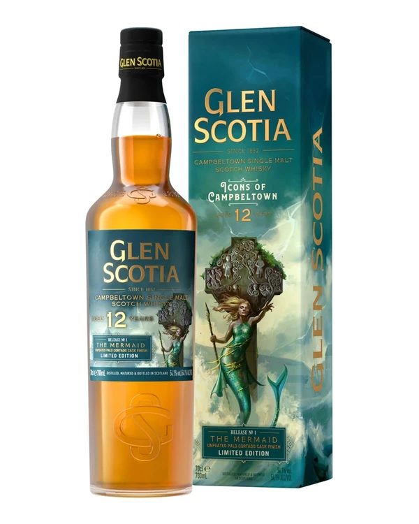 Glen Scotia 12 YO Icons Of Campbeltown The Mermaid