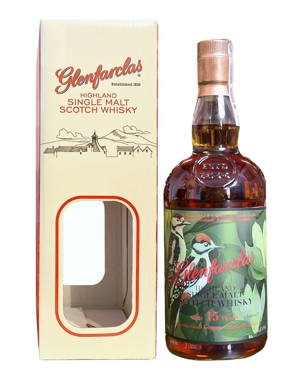Glenfarclas 15 YO Cask Strength Batch 2 Dzięcioł