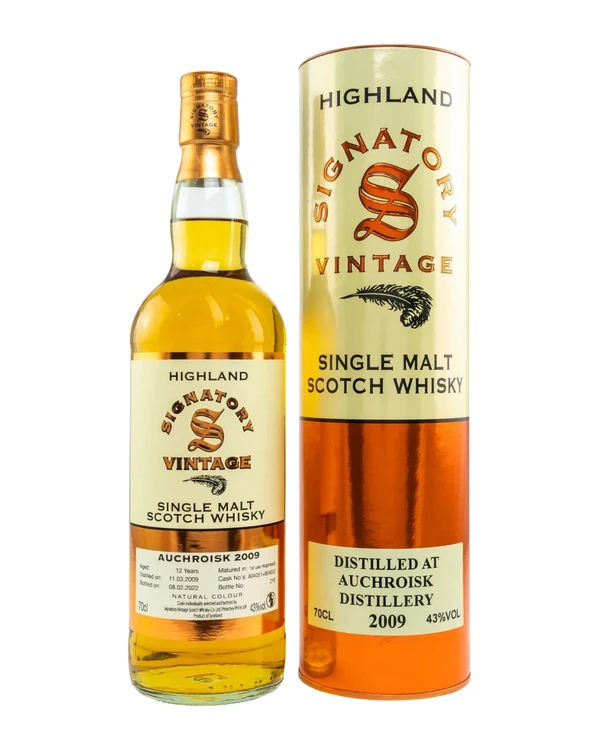 Signatory Vintage 12 YO Signatory Auchroisk D:2009 86 Proof Collection