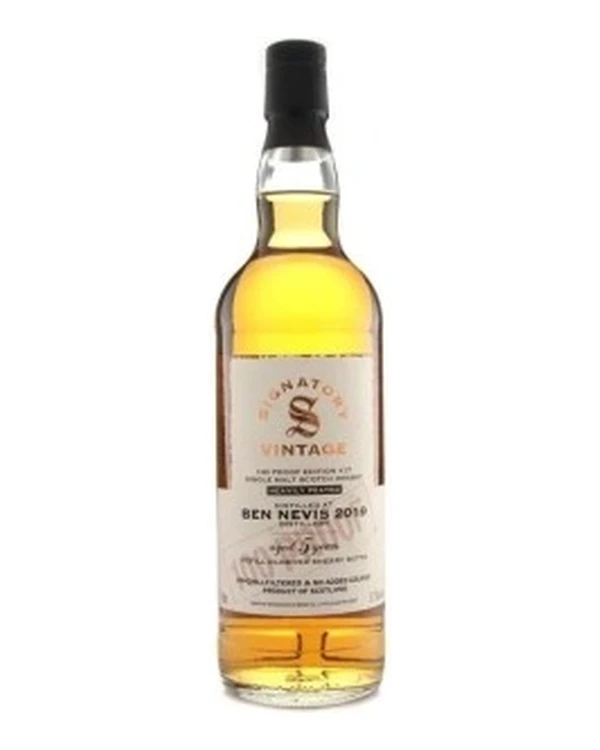 Ben Nevis 5 YO Signatory Ben Nevis 2019 Heavily Peated 100proof #17