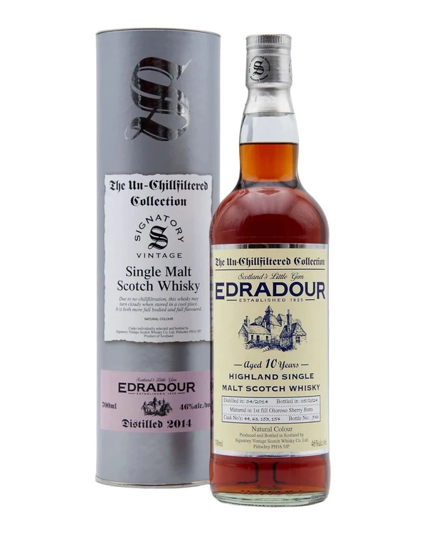 Signatory Vintage 10 YO Signatory Edradour 2014