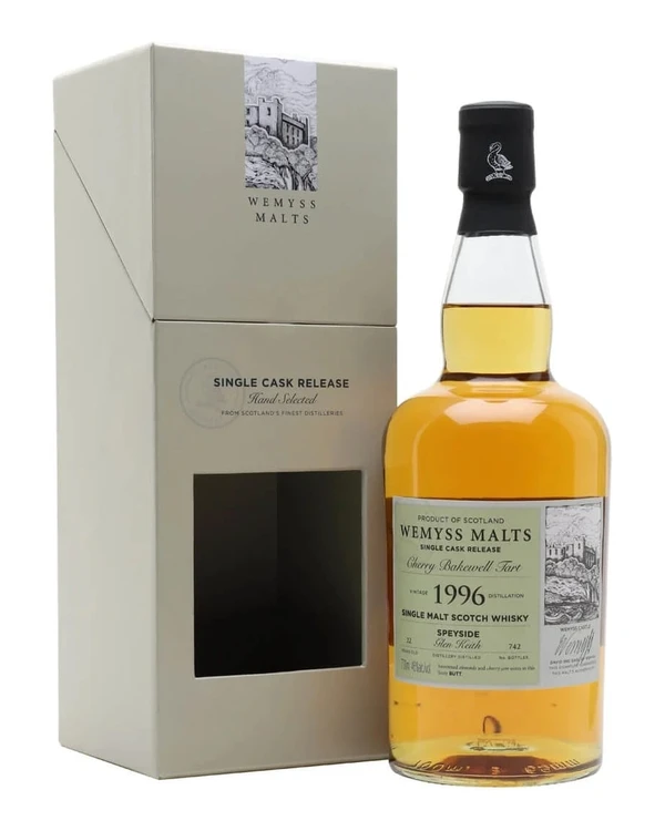 Wemyss Malts 22 YO Wemyss Glen Keith 1996 Cherry Bakewell Tart