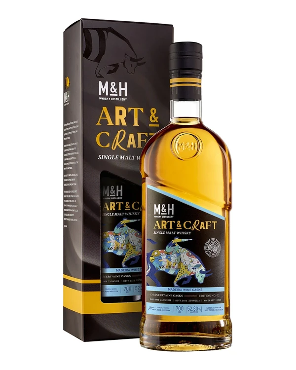 M&H Whisky Distilery M&h Art & Craft Madeira Wine Casks