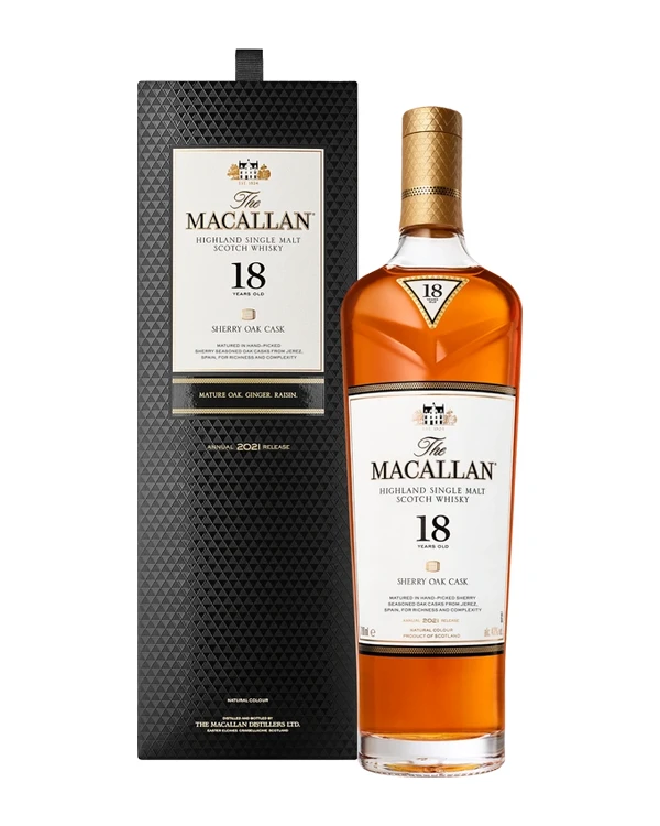 Macallan 18 YO Sherry Oak Cask