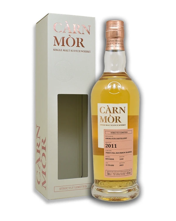 Morrison Scotch Whisky Distillers Carn Mor Aberlour 2011 First Fill Bourbon Barrel