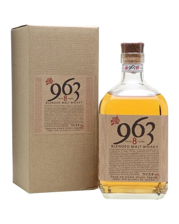 Sasanokawa Shuzo 8 YO Yamazakura 963, Blended Malt