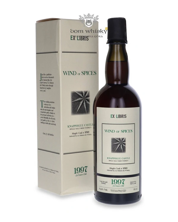 Knappogue 24 YO Castle (Distilled 1997) Wind Of Spices, Ex Libris