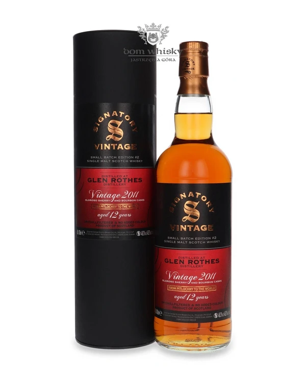 Glenrothes 12 YO Vintage 2011, Signatory Vintage