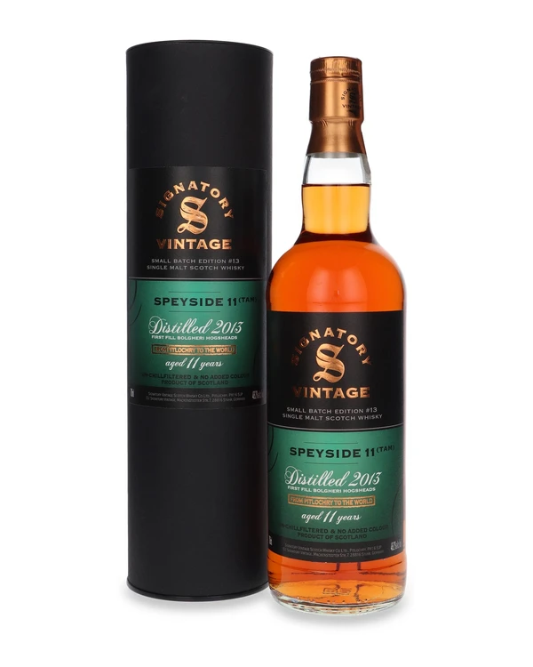 Signatory Vintage 11 YO Speyside Distilled 2013 Signatory Vintage