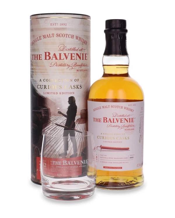 Balvenie 12 YO Collection Of Curious Casks Montilla Cask Limited Edition