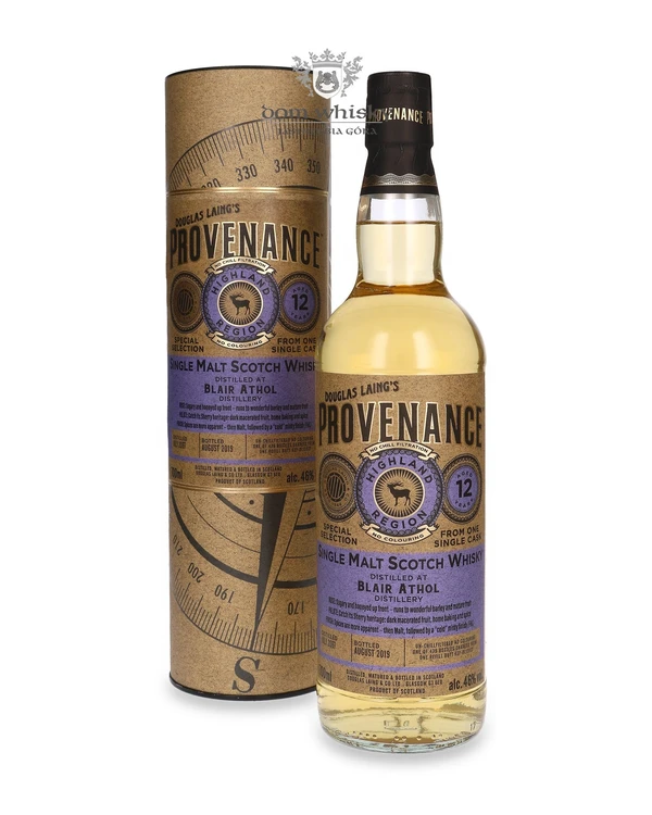 Blair Athol 12 YO (D.2007, B.2019) Douglas Laing’s Provenance